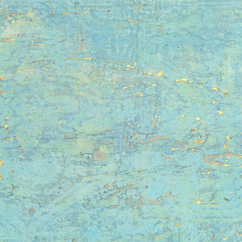 6" Double Sided Voice of the Sky Canvas Room Divider Blue - Oriental Furniture