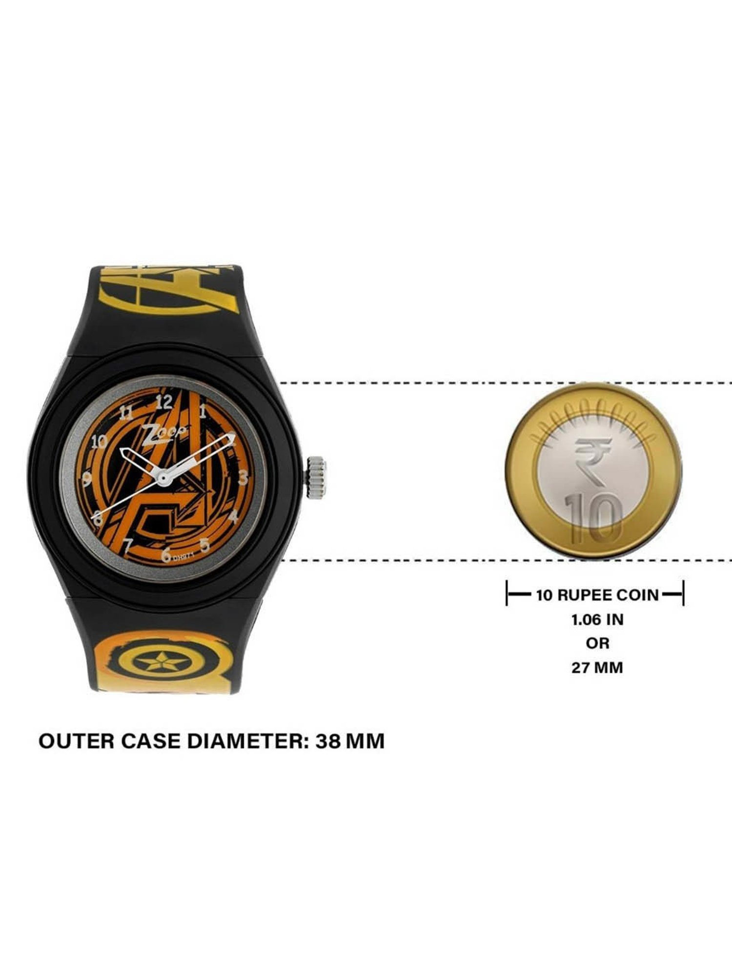 Zoop NSC4048PP52 Analog Watch for Kids