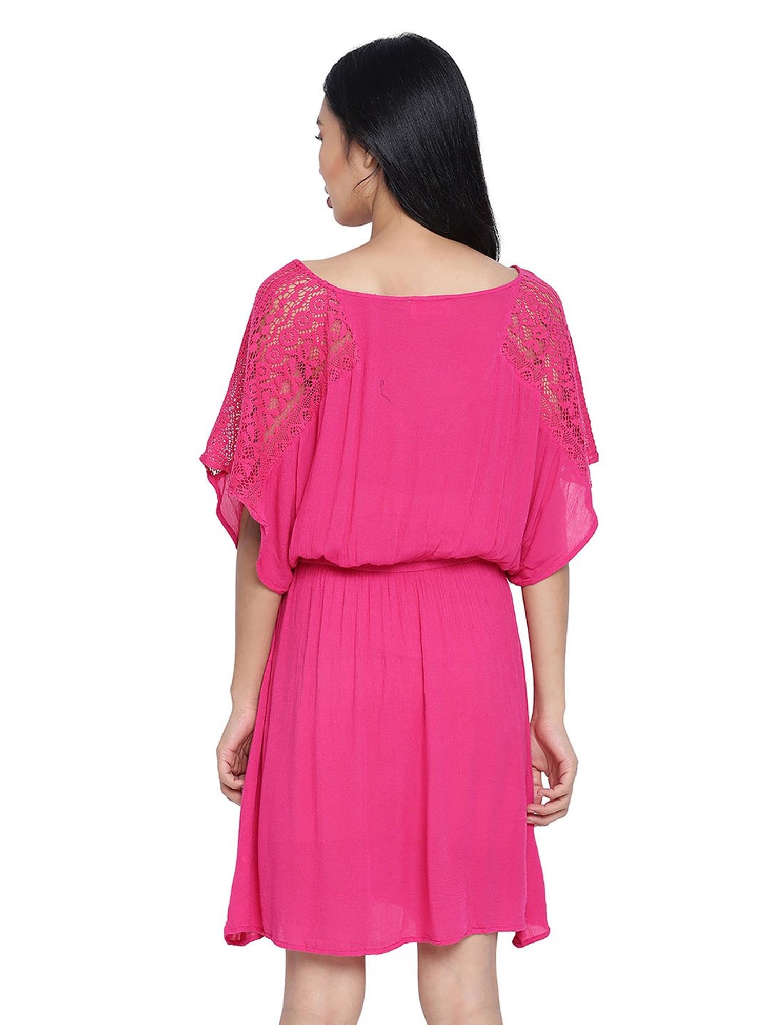 Oxolloxo Pink Lace Night Dress