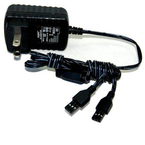 HQRP Battery Charger / AC Adapter for SportDOG SportHunter 800 SD-800 SDT30-11223, Sport-Hunter 1800 SD-1800 ST-120 Dog Training Collar Receiver Transmitter + Euro Plug Adapter