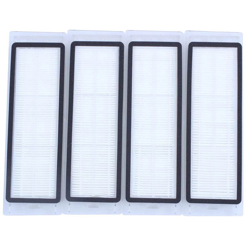 4Pcs Robotic Vacuum Cleaner robotic parts Pack HEPA Filter for xiaomi mi Robot Filters cleaner accessories