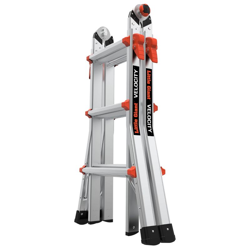 Little Giant Ladder Systems Model 13 300lb ANSI Type IA rated Aluminum Ladder Gray