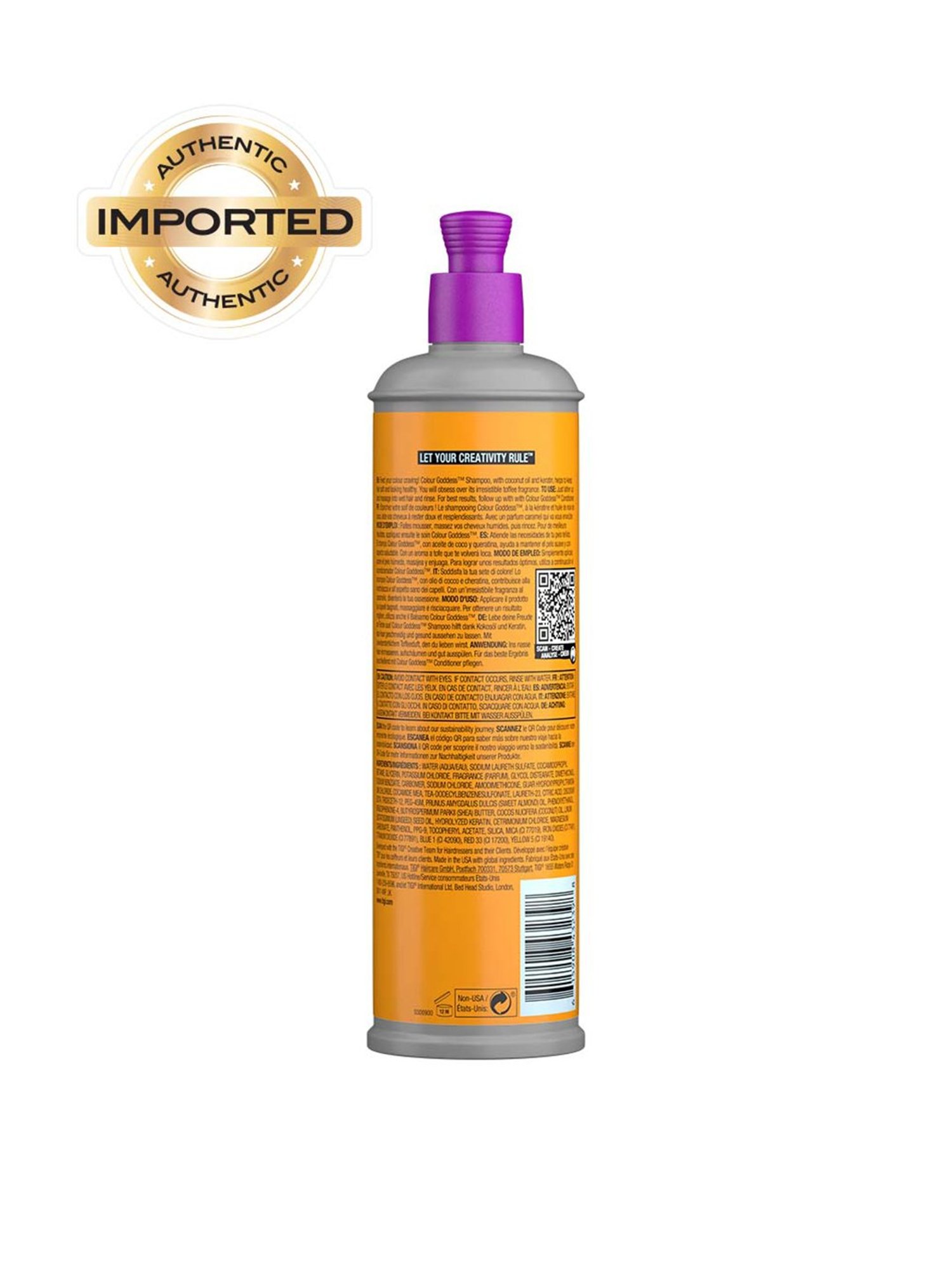 Bed Head TIGI Colour Goddess Oil Infused Shampoo - 400 ml