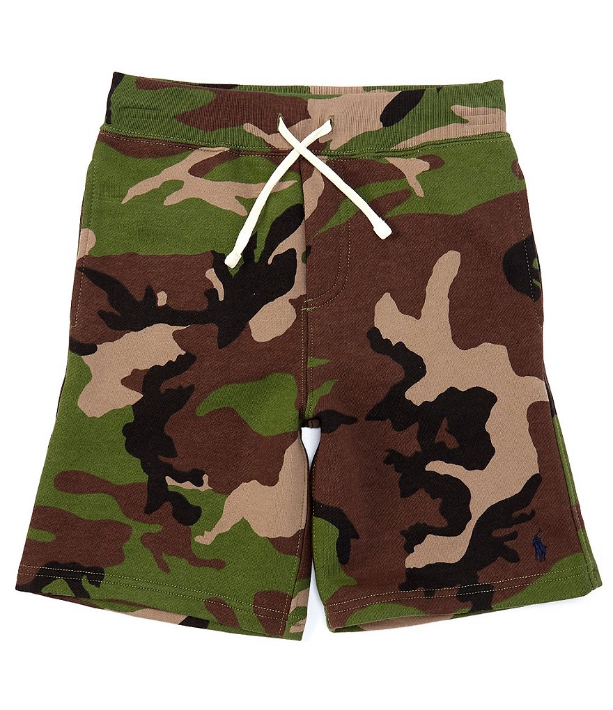 Polo Ralph Lauren Big Boys 8-20 Camo Fleece Short