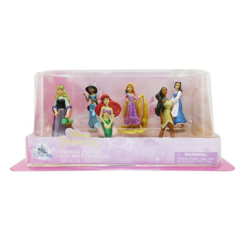 Disney Princess Mini Figures- 6pc - Disney store
