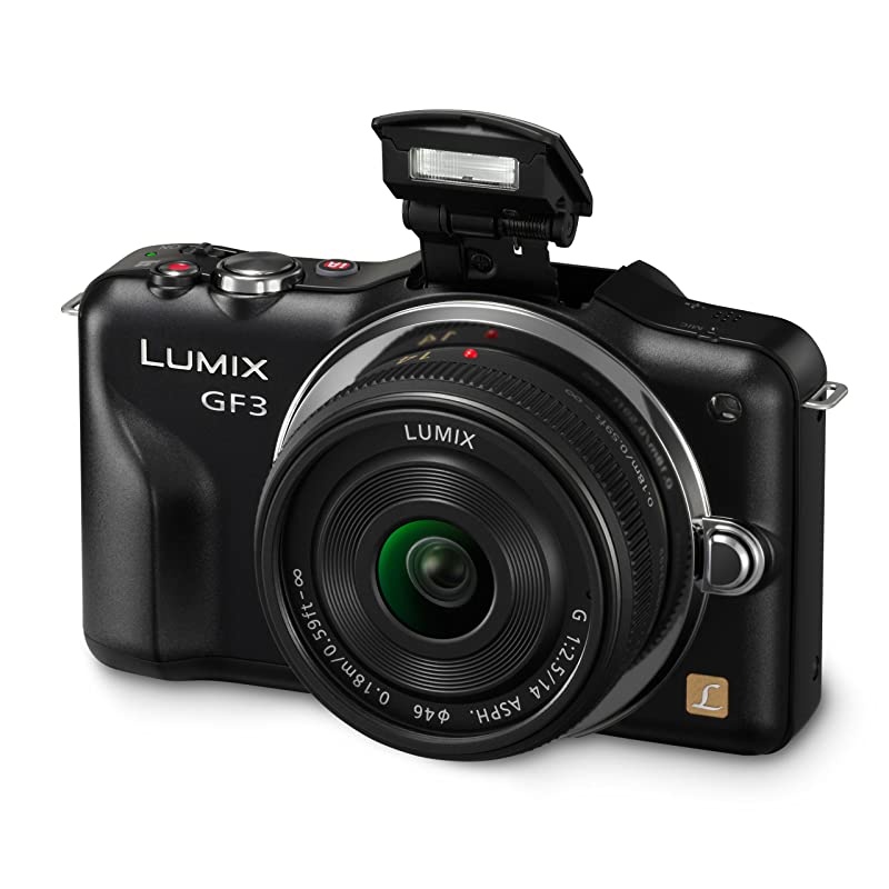 Lumix DMC-GF3CK Kit 12.1 MP Digital Camera with 14mm Pancake Lens