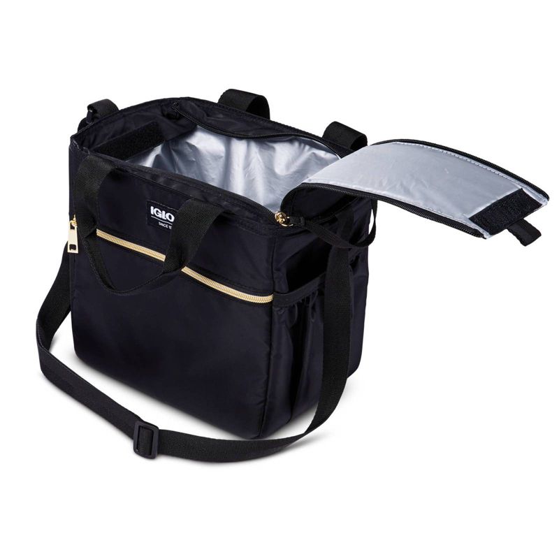 Igloo Sport Luxe Mini City Lunch Sack - Black/Gold