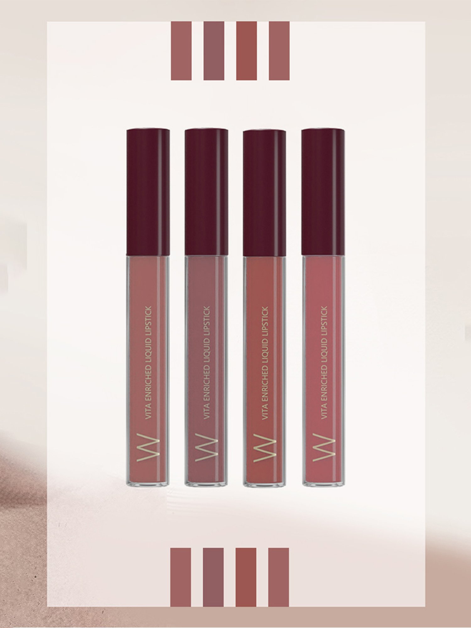 W Liquid Lipstick A Muse Me - 3 gm