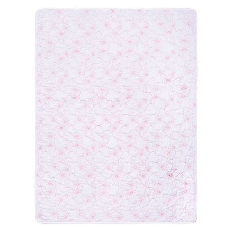 Sammy and Lou Baby Quilt Floral