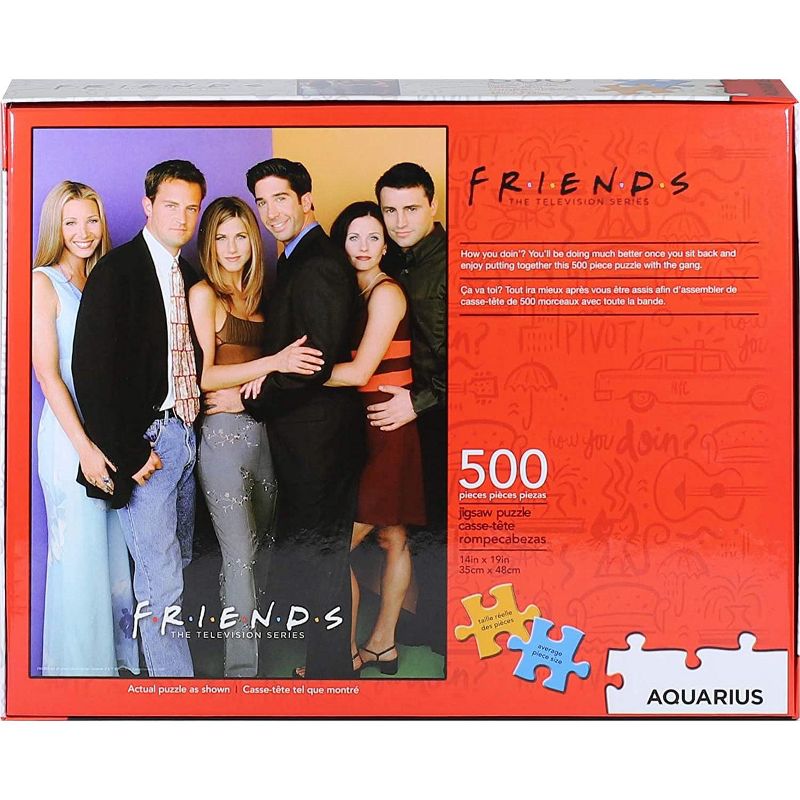 NMR Distribution Friends Cast 500 Piece Jigsaw Puzzle