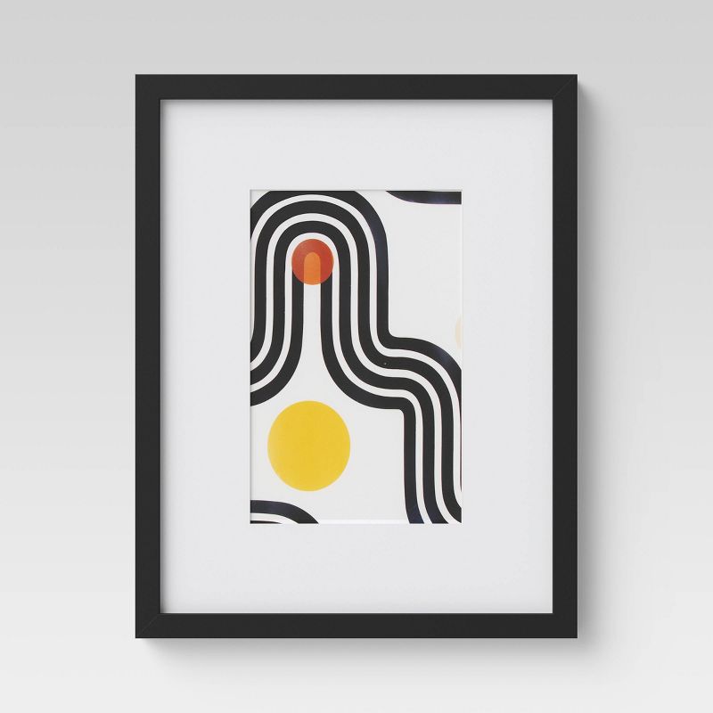 Set of 7 Gallery Frame Set Black - Room Essentials™