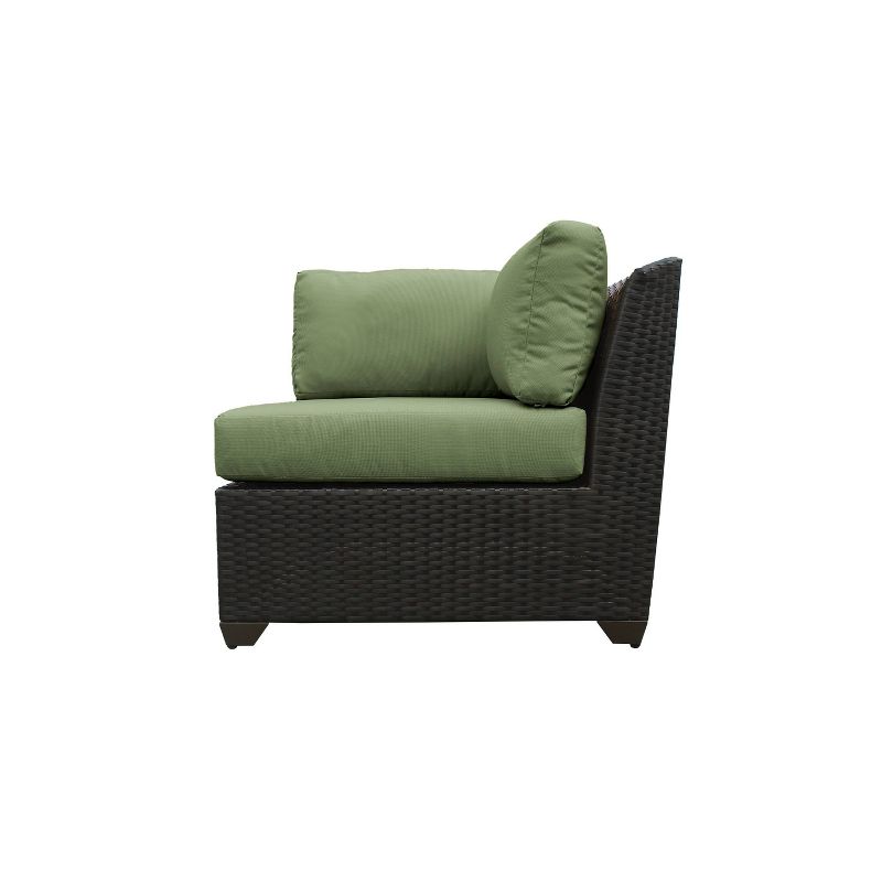 3pc Outdoor Wicker Conversation Set with Sofa Chairs & Table - Crestlive Products