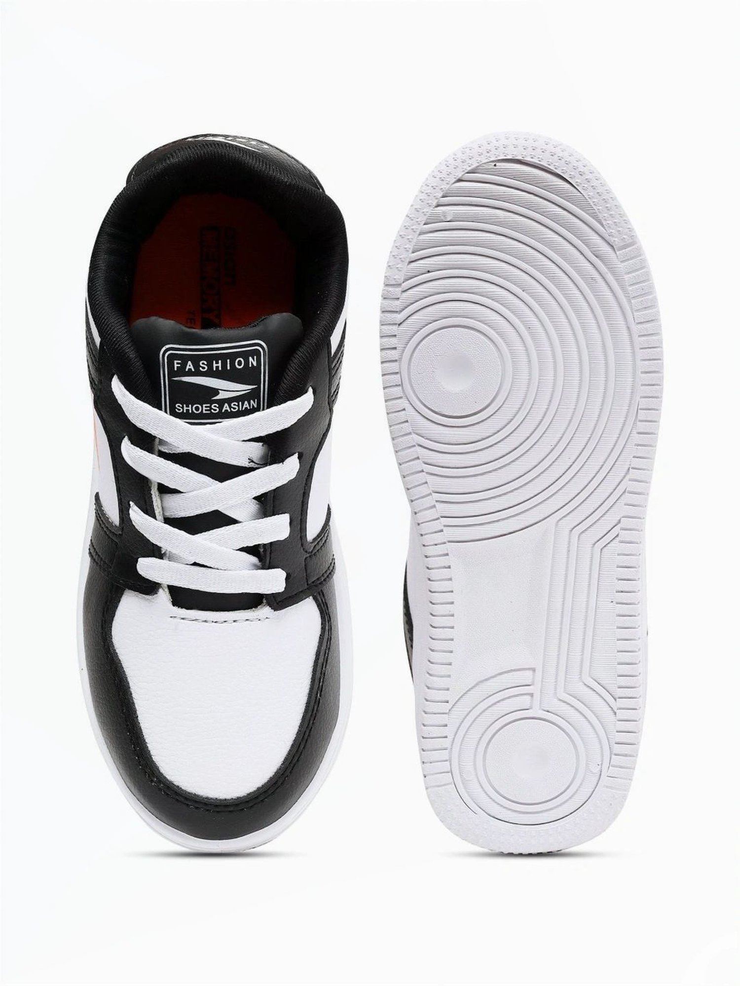 Asian Men's White Casual Sneakers