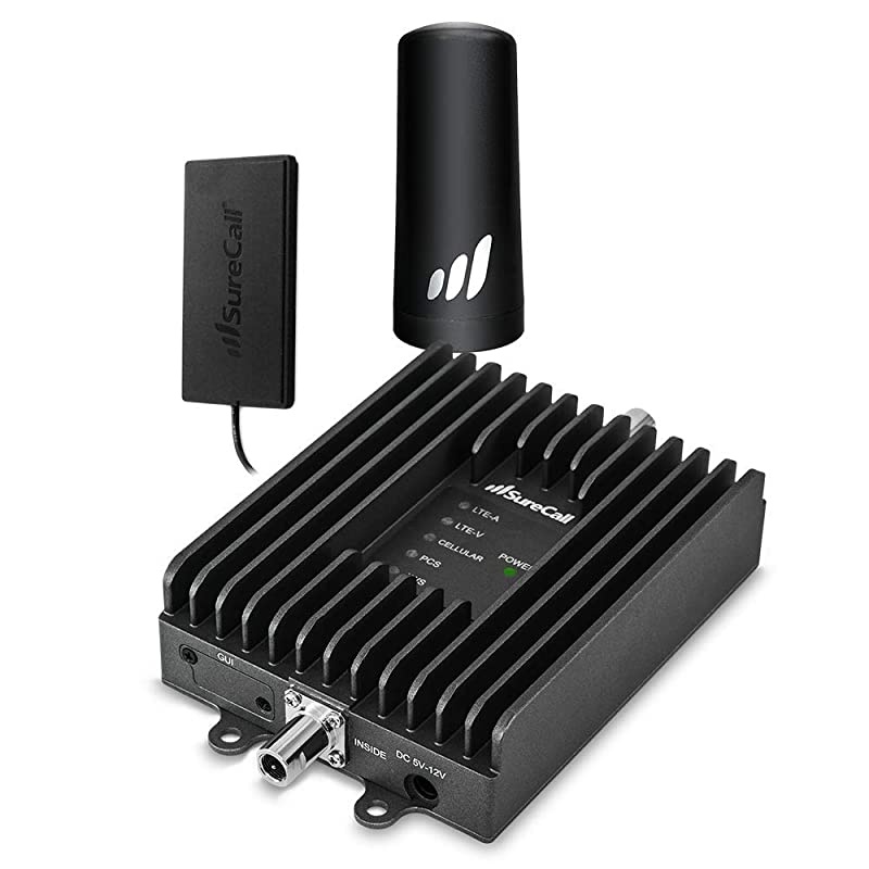 Fusion2Go 3.0 Fleet Cell Signal Booster Kit for Fleet Vehicles, All Carriers 3G/4G LTE