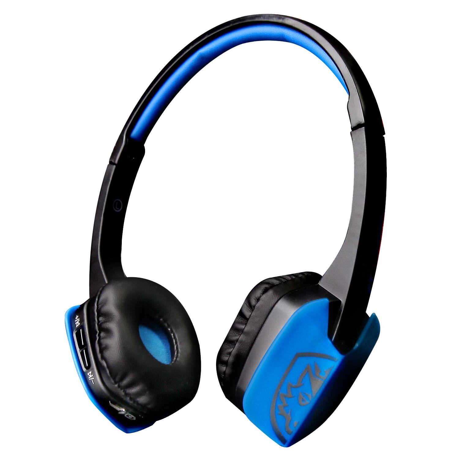 SADES D201 4.1 Bluetooth Headset Stereo Gaming Headphones with Mic Jack on Ear for PC Laptop and Other Smart Phones(BlackBlue)