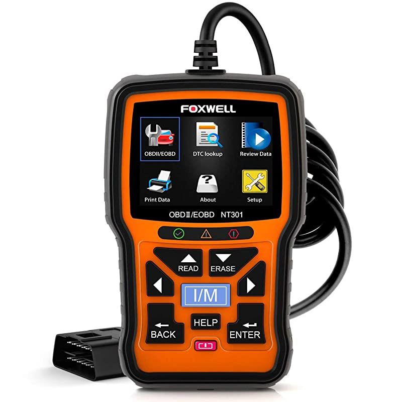 NT301 OBD2 Scanner Professional Mechanic OBDII Diagnostic Code Reader Tool for Check Engine Light