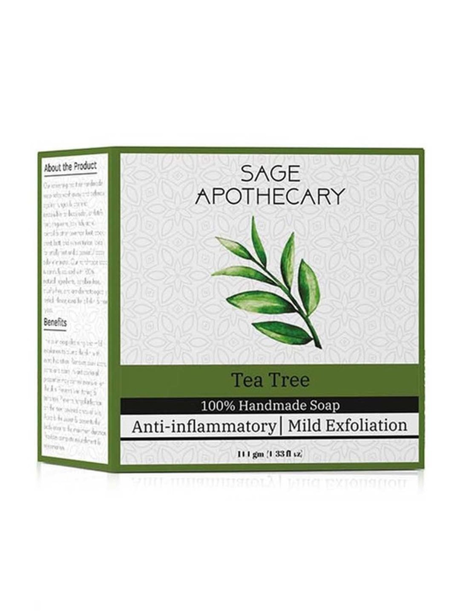Sage Apothecary Tea Tree Soap - 100 gm