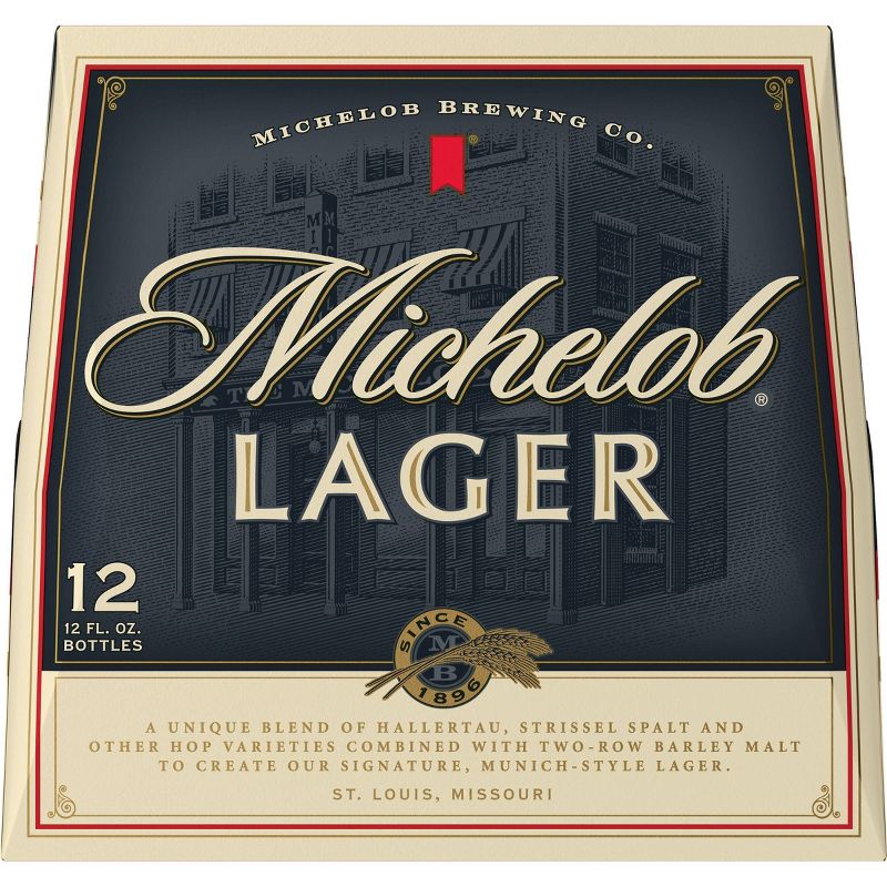 Michelob Lager Beer - 12pk/12 fl oz Bottles