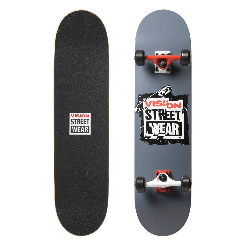 Kryptonics 23" Mini Fat Born Free Cruiser Board - White/Red/Blue