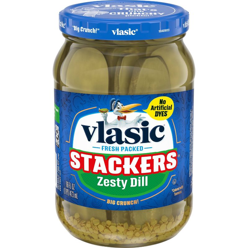 Vlasic Stackers Zesty Dill - 16oz