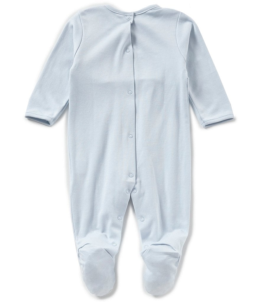 Feltman Brothers Baby Boys Newborn-9 Months Sailboat Embroidered Coverall