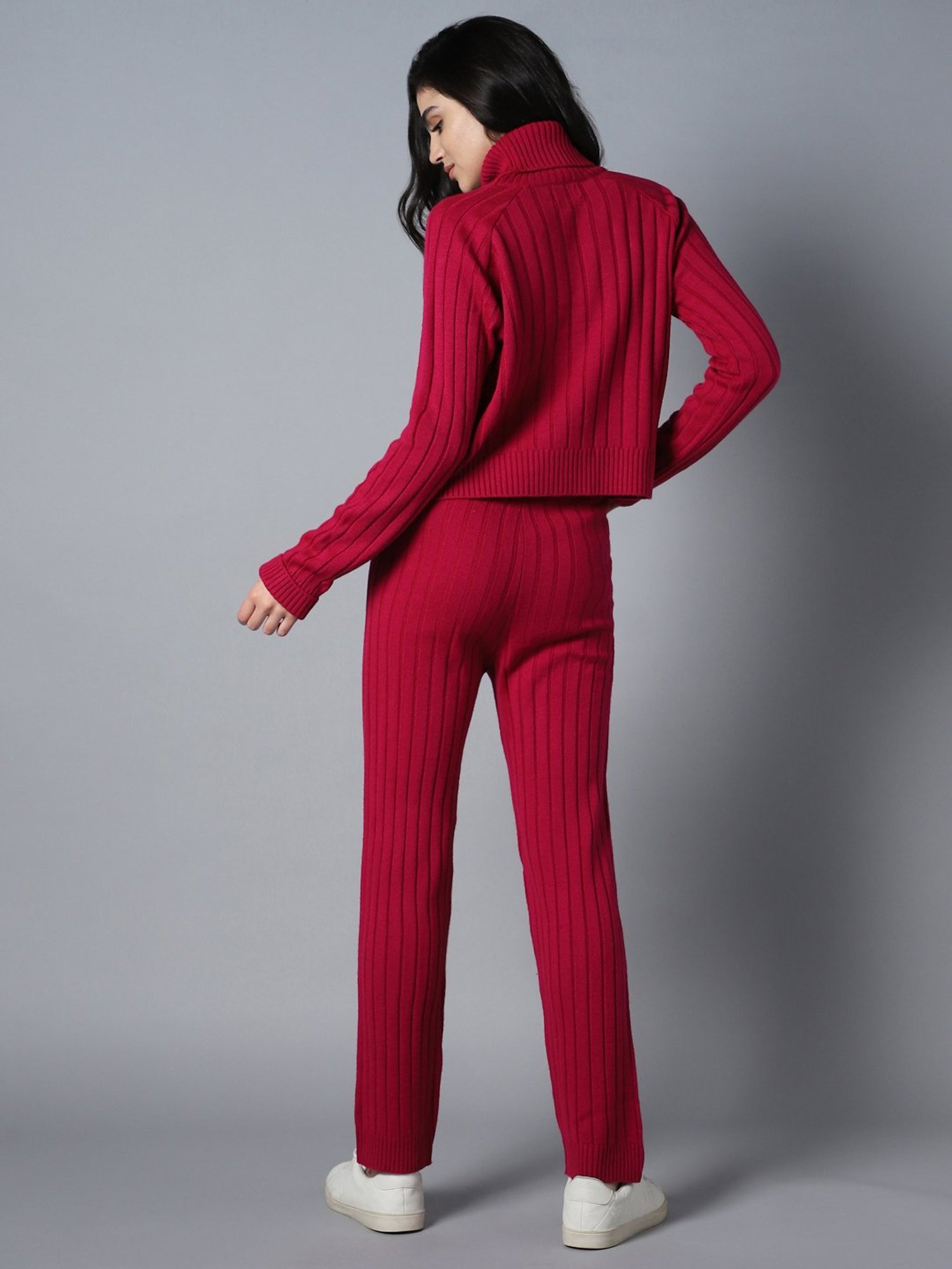 High Star Pink Acrylic Maxi Co-ord Set