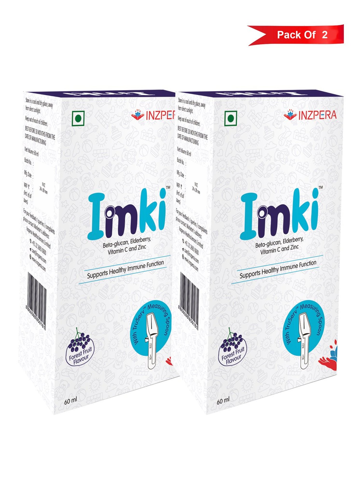 Imki (Forest Fruit Flavour) - Pack of 2