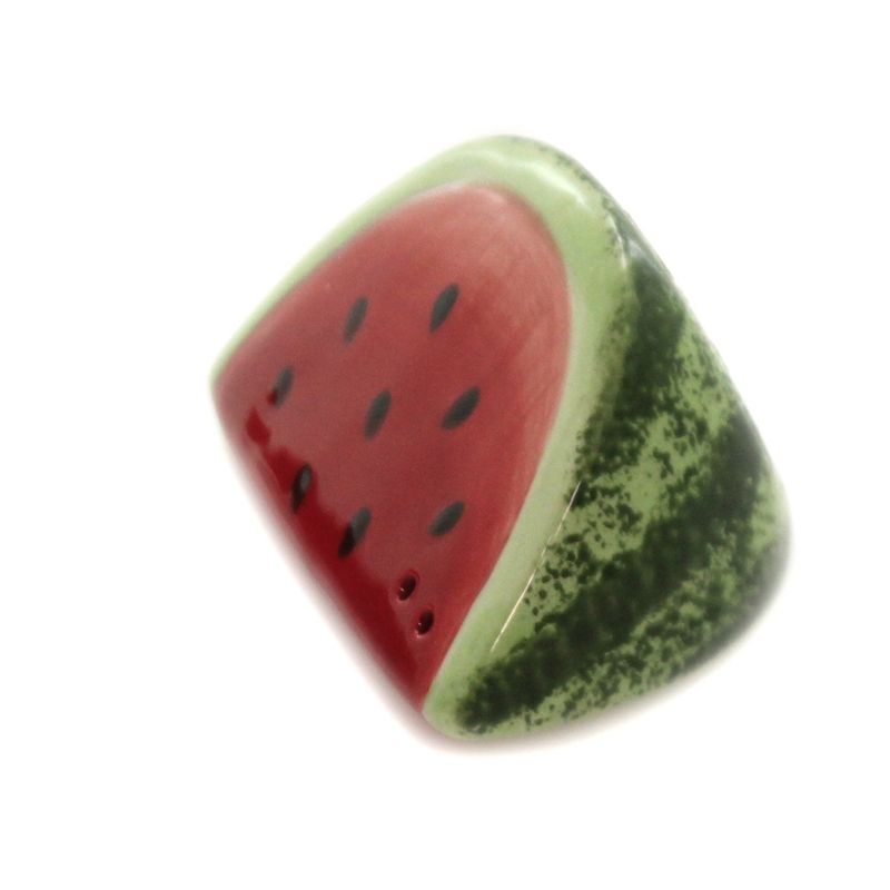 Tabletop 3.0" Watermelon Salt & Pepper Set Spring Summer Picnic Cosmos Gifts Corp.  -  Salt And Pepper Shaker Sets