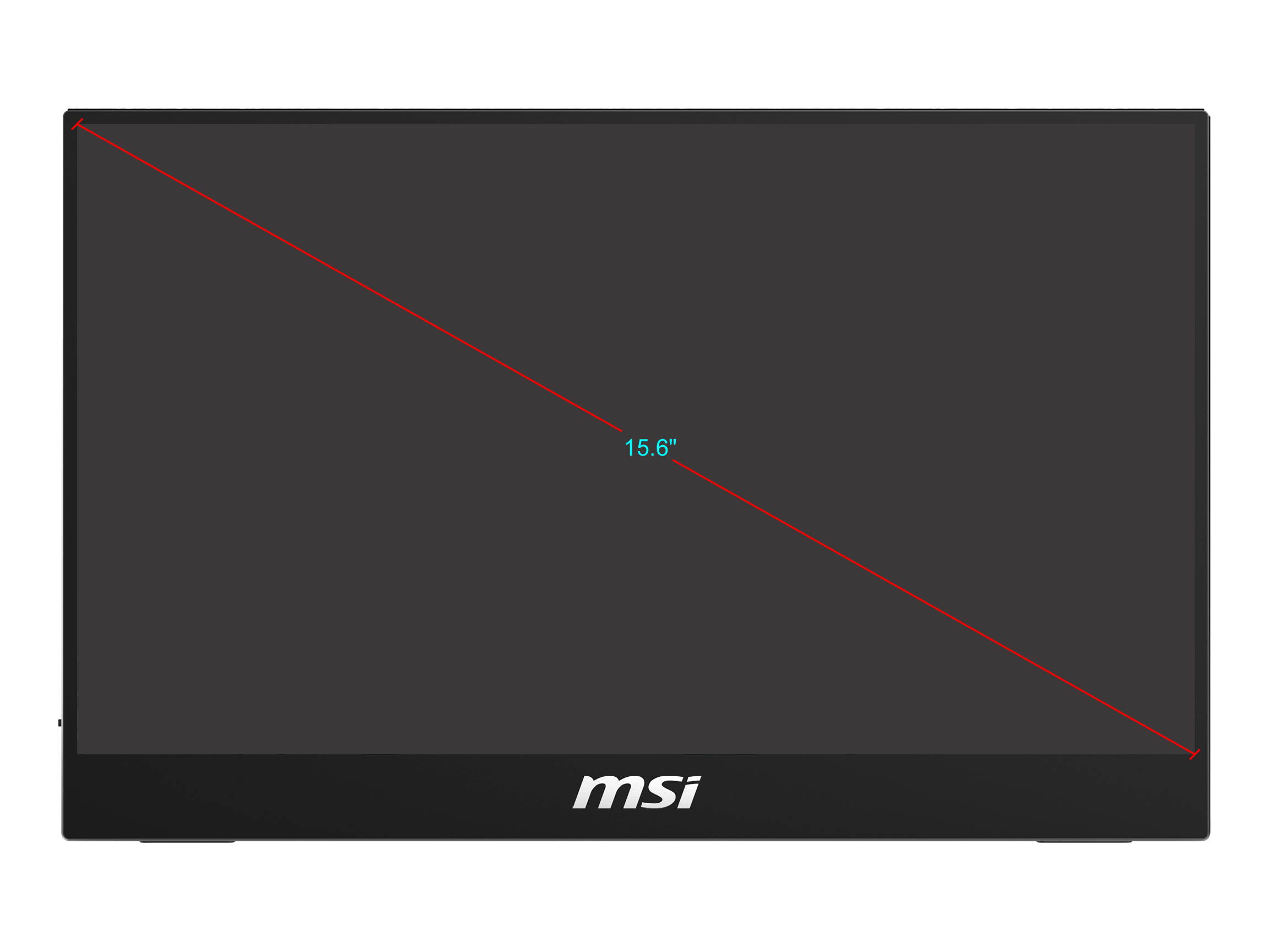 MSI Optix MAG161V 15.6" Full HD 1920 x 1080 60 Hz Mini HDMI, USB-C Portable Monitor