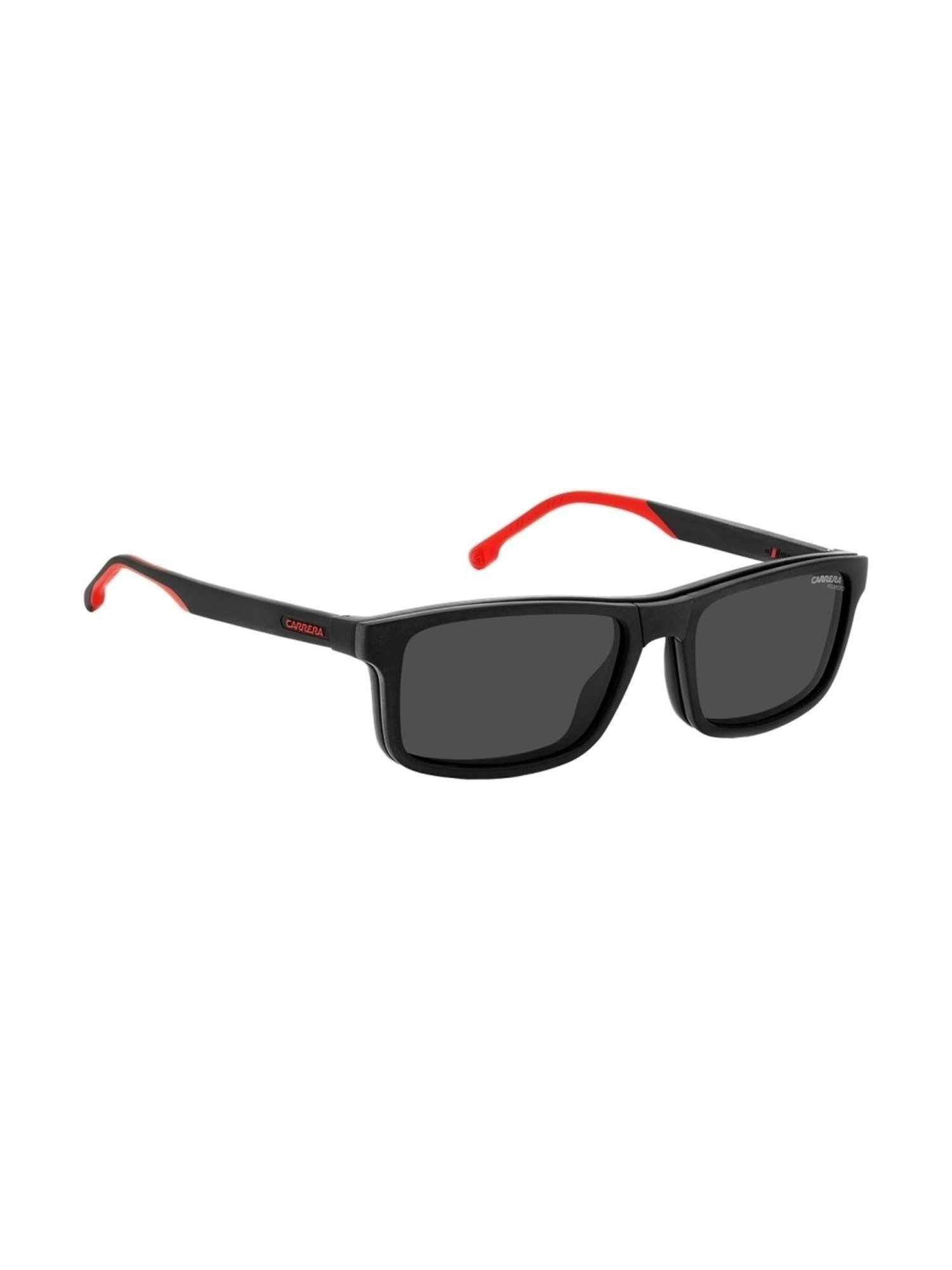 Carrera Grey Rectangular Polarised and UV Protected Lens Sunglasses for Men
