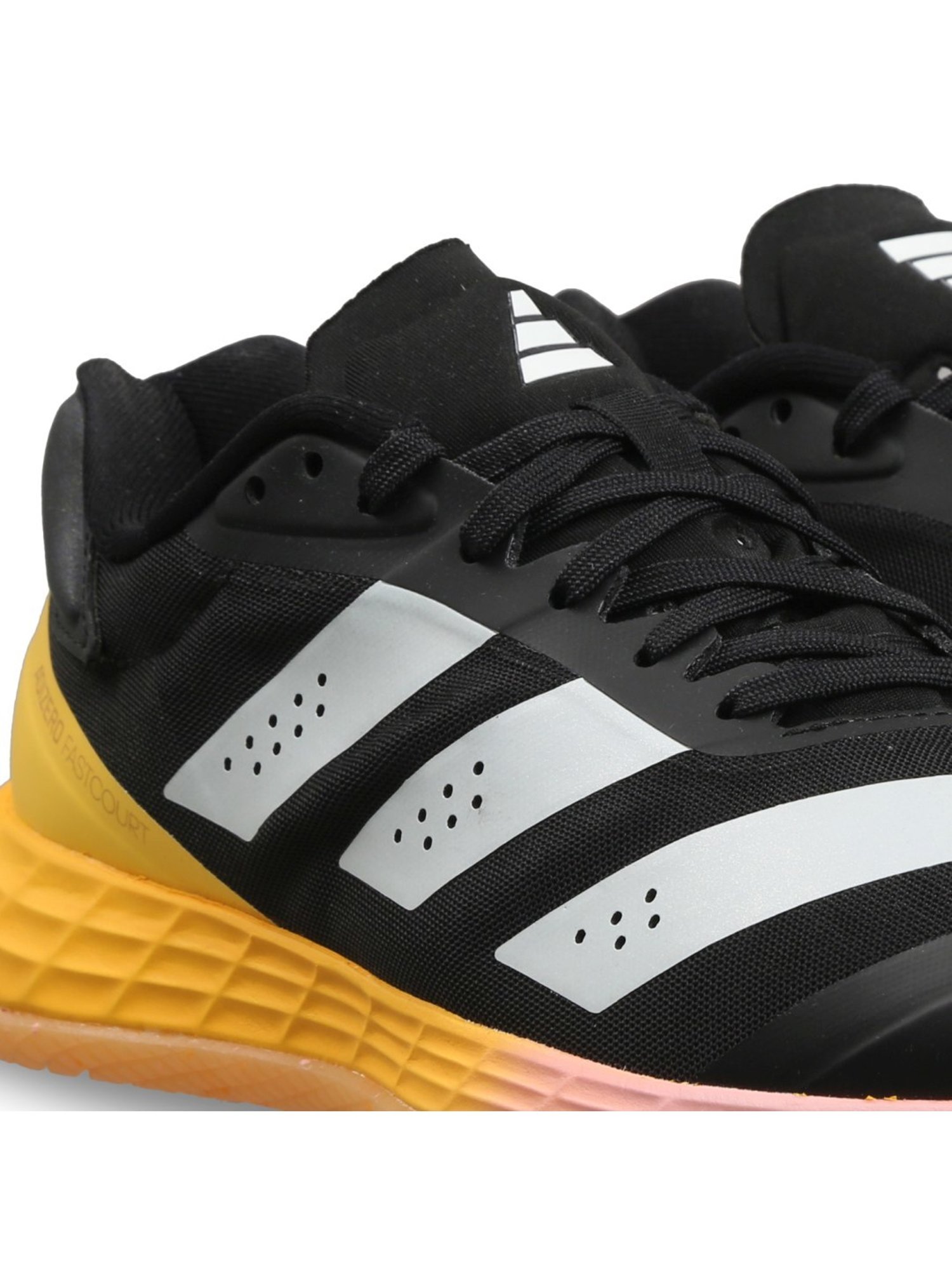 Adidas Women's Adizero Fastcourt 2.0 Black Indoor Court Shoes