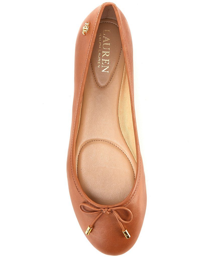 Lauren Ralph Lauren Jayna Bow Detail Flats