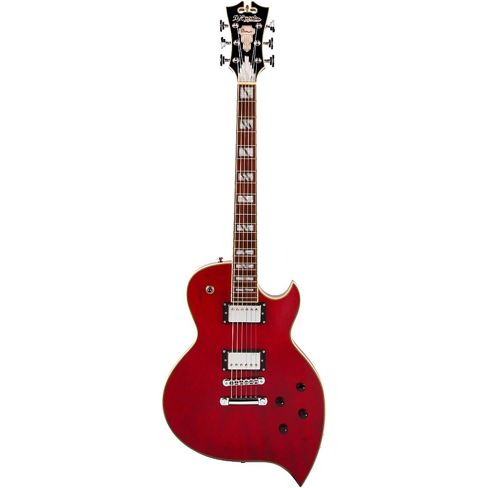 D'Angelico Premier Series Teardrop Solidbody Electric Guitar Cherry