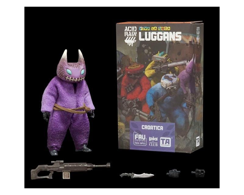 FAV-SP11 Croatica Viva La Loca Luggans 1:18 Scale | Acid Rain Fav Action figures
