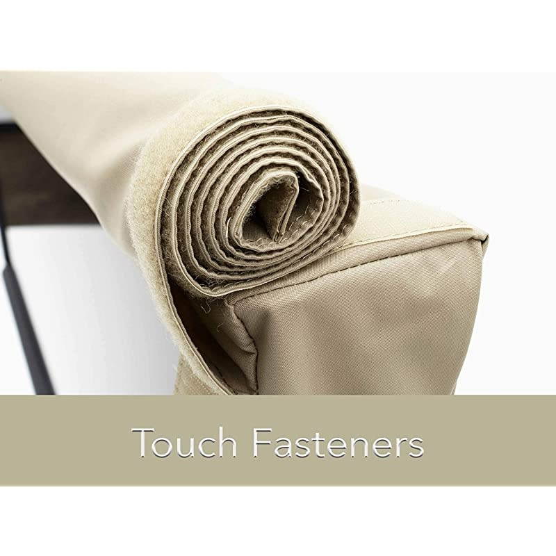 Outdoor Flip Top TV Cover Water Resistant Flip Top for Quick Viewing Outdoor TV Covers Khaki