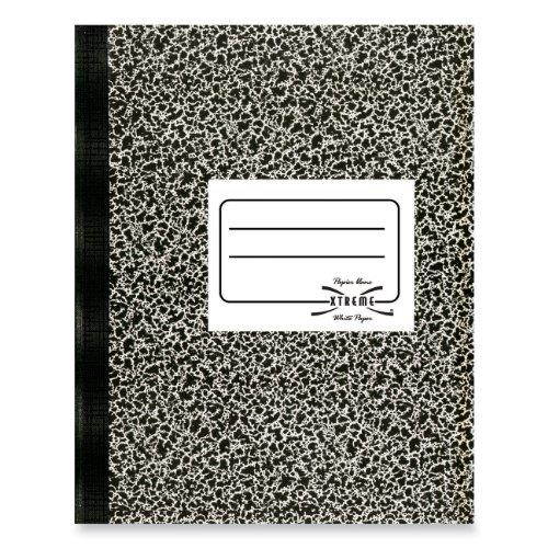 Rediform 43460 National Xtreme White Notebook 80 Sheet -  7.87" x 10" - 1 Each Each - White Paper