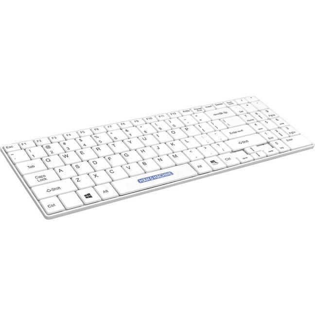 MAN & MACHINE ITSC/W5 ITSCOOL KEYBOARD (WHITE) - OPEN STYLE, WASHABLE, VALUE KEYBOARD. QUICK DISCONNEC