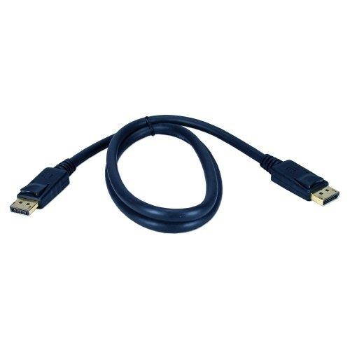 QVS 50-Foot DisplayPort Cable with Latches (DP-50)
