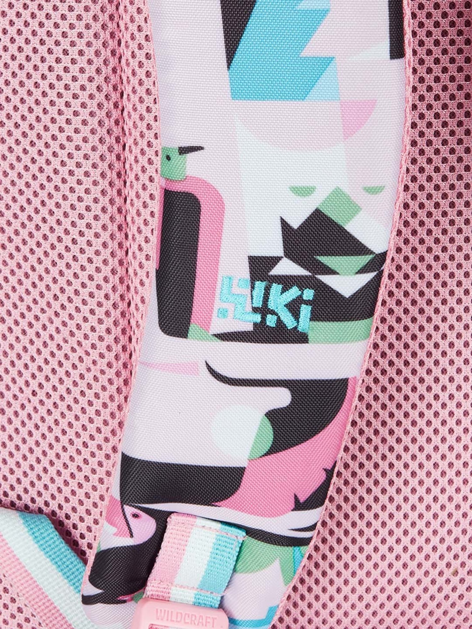 Wiki 31.5 Ltrs Pink Medium Backpack