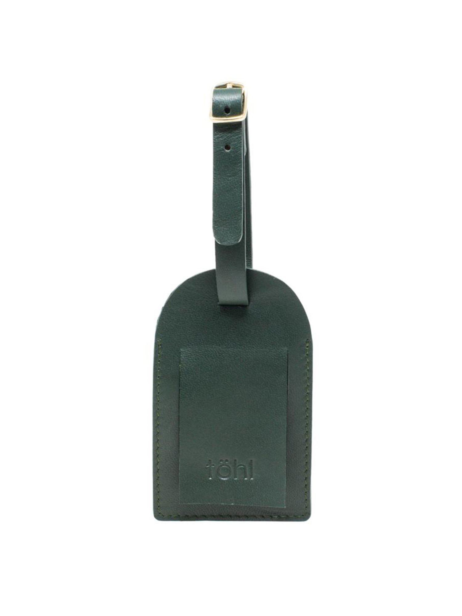 Tohl Marvao Green Casual Leather Bi-Fold Wallet,Keychain & Pen Holder Set for Men