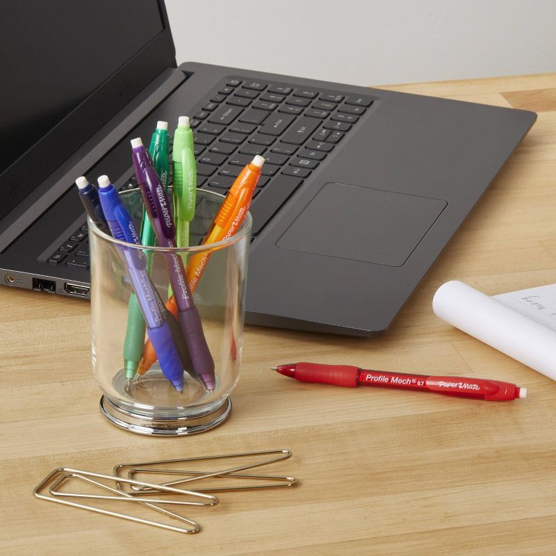 Paper Mate 8pk  Profile Comfort Grip #2 Mechanical Pencils