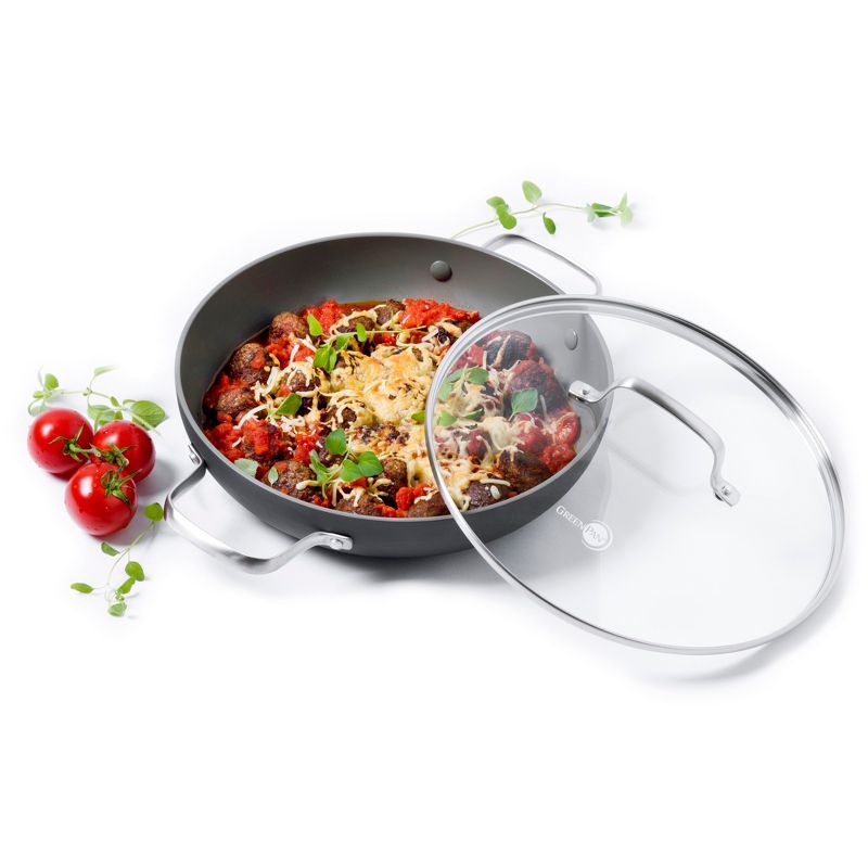 GreenPan Chatham 11" Ceramic Non-Stick Covered Everyday Pan