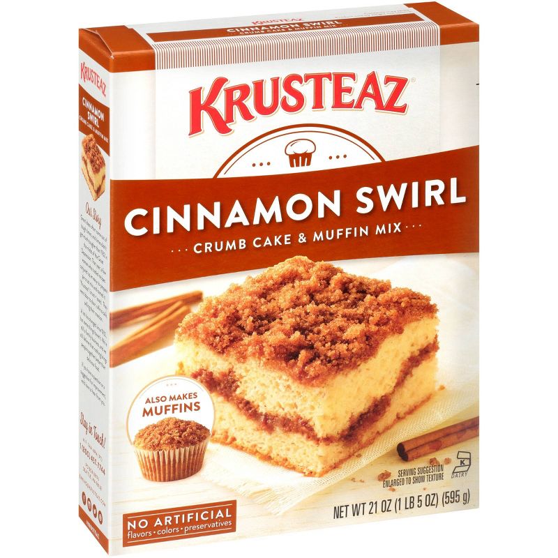Krusteaz Cinnamon Crumb Cake & Muffin Mix -21oz