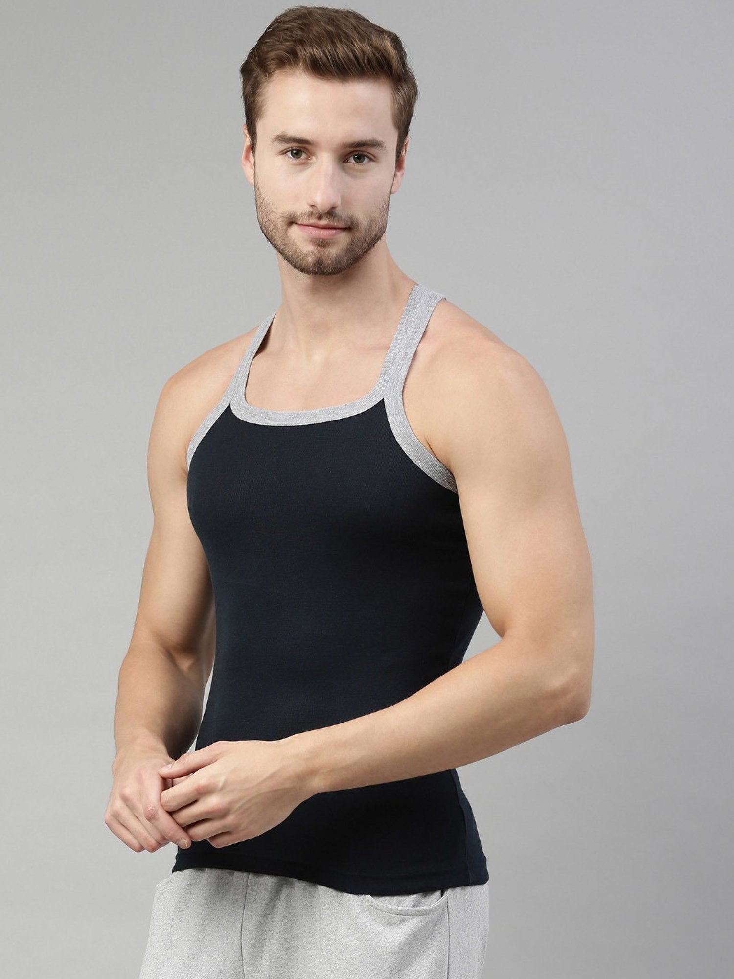 Dixcy Scott Originals Assorted Cotton Vest - Pack of 3