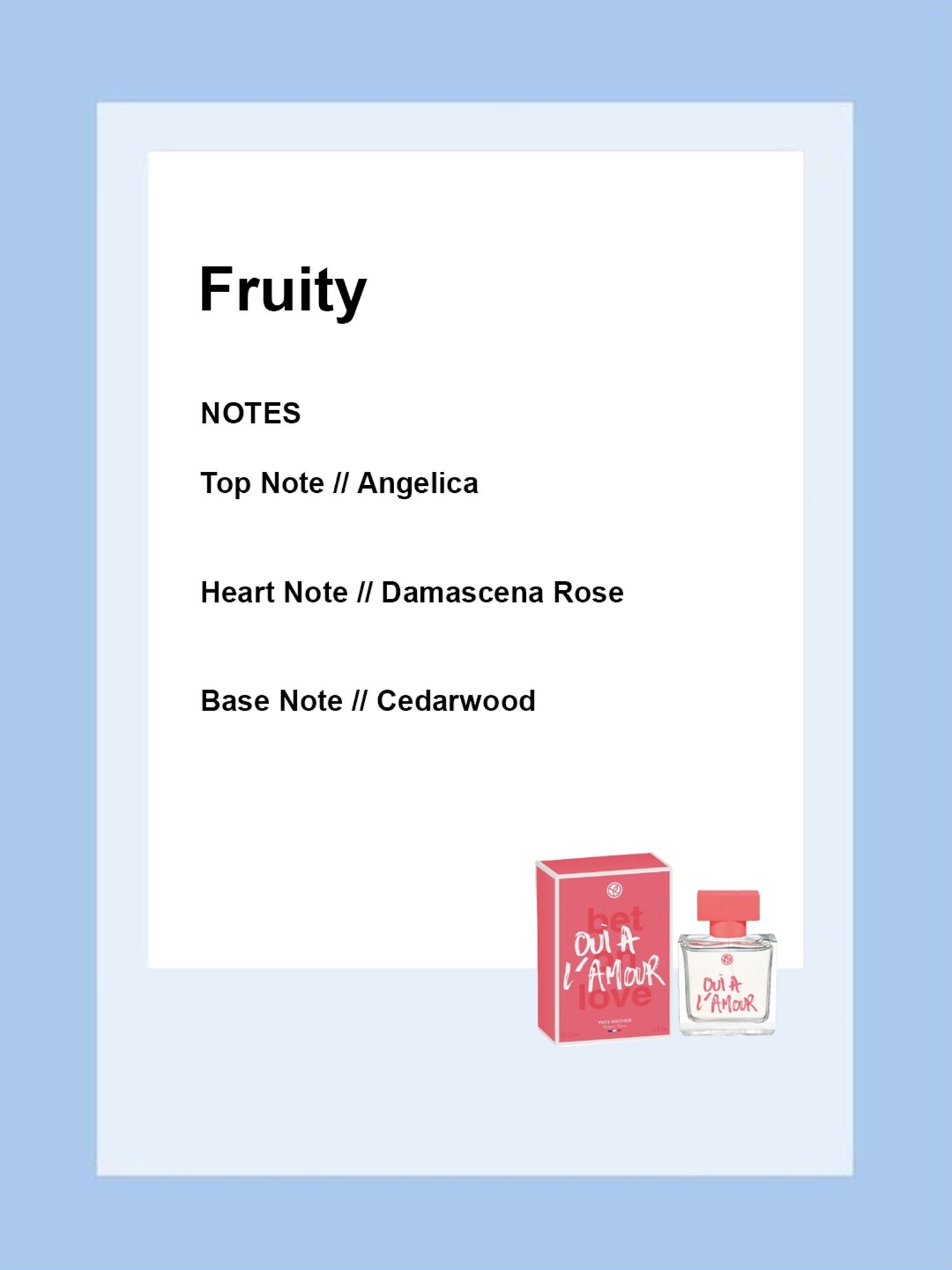 Yves Rocher Oui A L'Amour Eau de Parfum - 50 ml