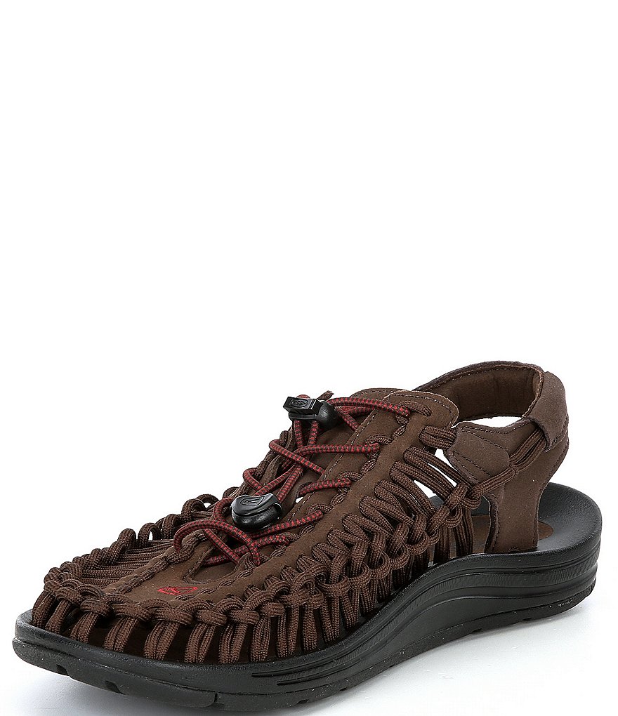 Keen Men's UNEEK Adjustable Braided Cord Sandals