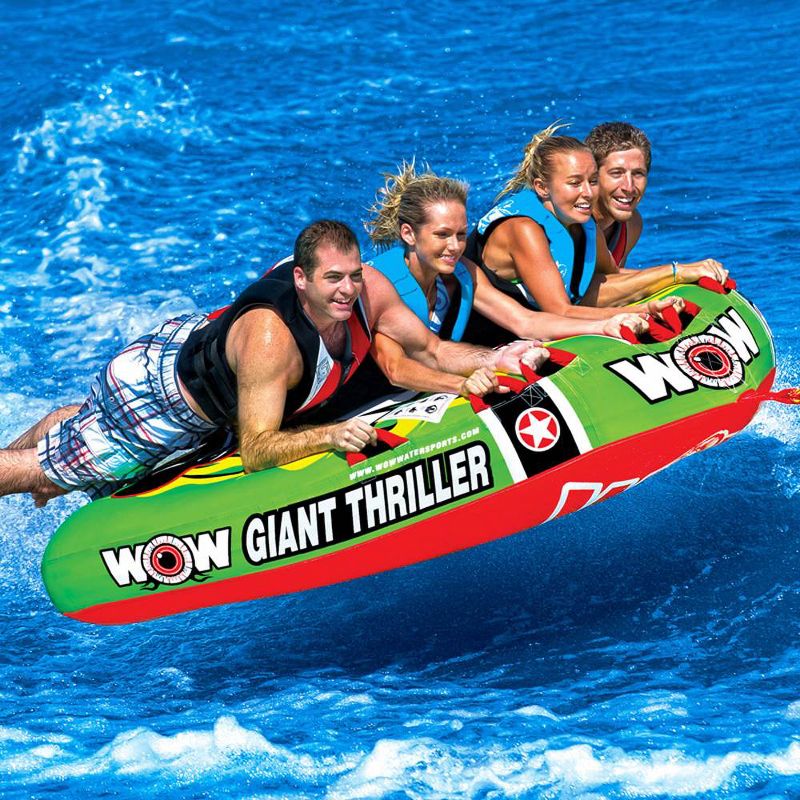 Airhead Boat 2 Section Tube 50-60 Foot Tow Rope for 4 Rider Towables | AHTR-42