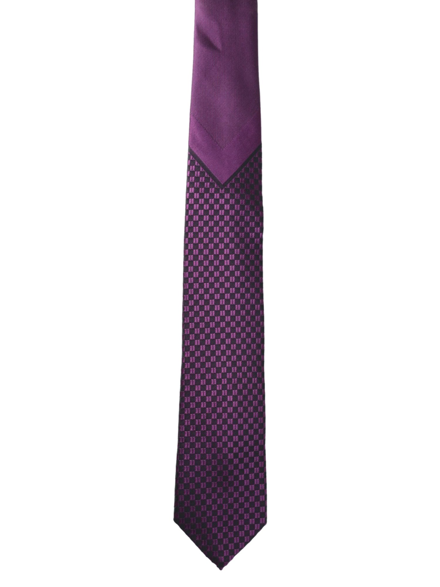 Van Heusen Purple Printed Tie