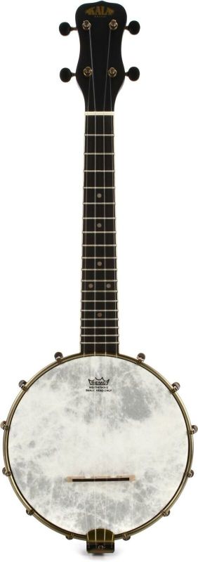 Kala Concert Banjo Ukulele - Black Satin