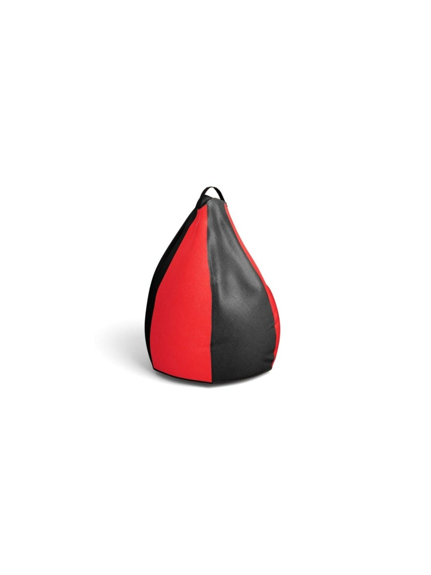 Godrej Interio Comfy ?Red & Black ?Faux Leather Bean Bag (1 Year Warranty)